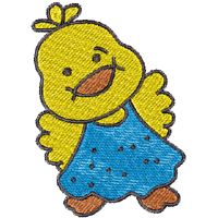 Little Duck embroidery designs