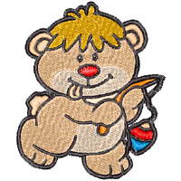 Bear embroidery designs