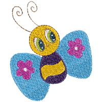 Little Butterfly embroidery designs