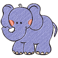 Elephant embroidery designs