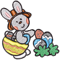 Easter Bunny embroidery designs