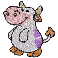 Cow embroidery designs