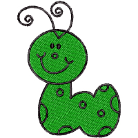 Bug embroidery designs