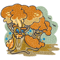 Living Tree embroidery designs