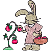Gardening embroidery designs