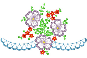 flower embroidery designs