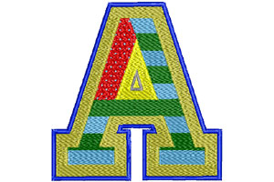 letter embroidery designs