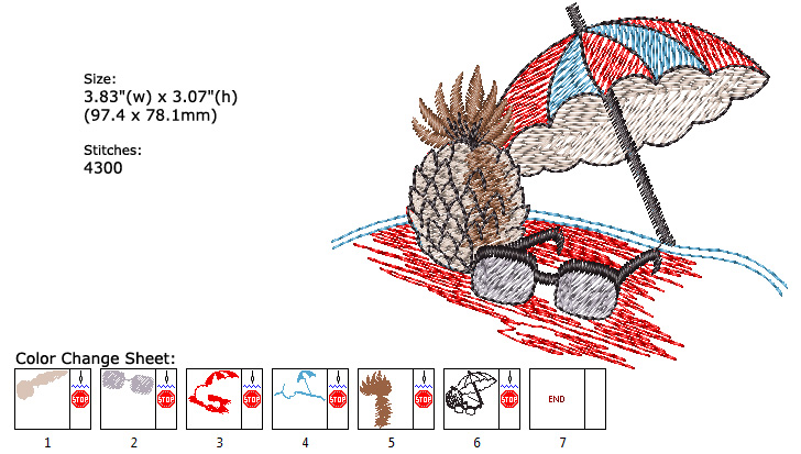 sea embroidery designs