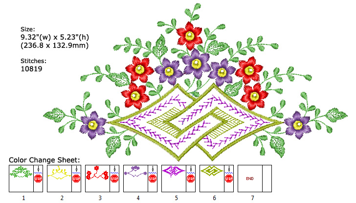 flower embroidery designs