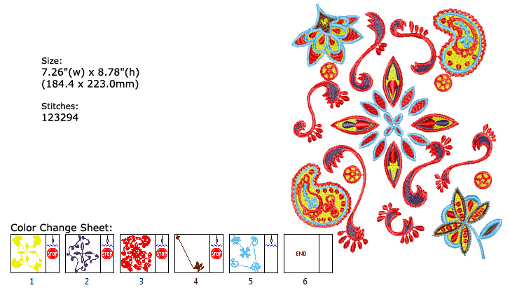 ornament embroidery designs