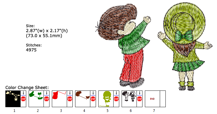 child embroidery designs