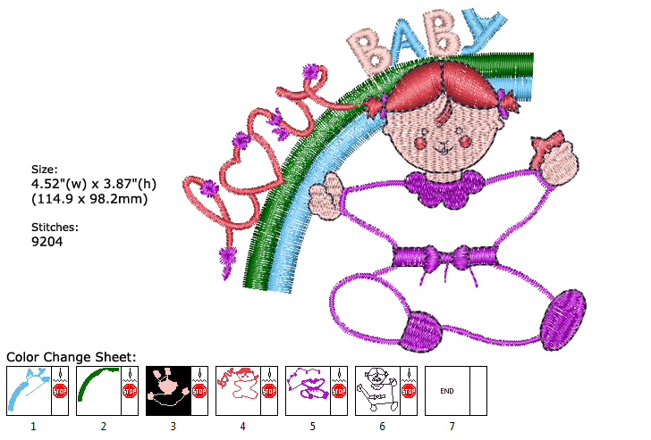 child embroidery designs