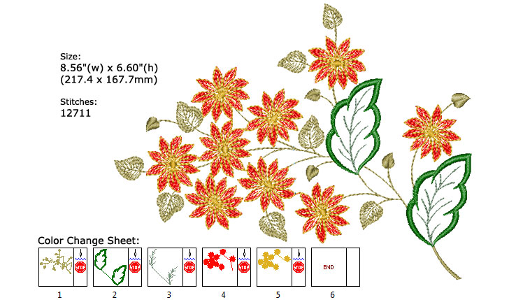 flower embroidery designs