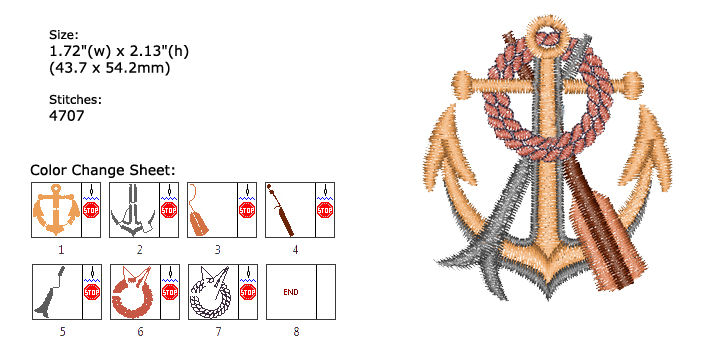 sea embroidery designs