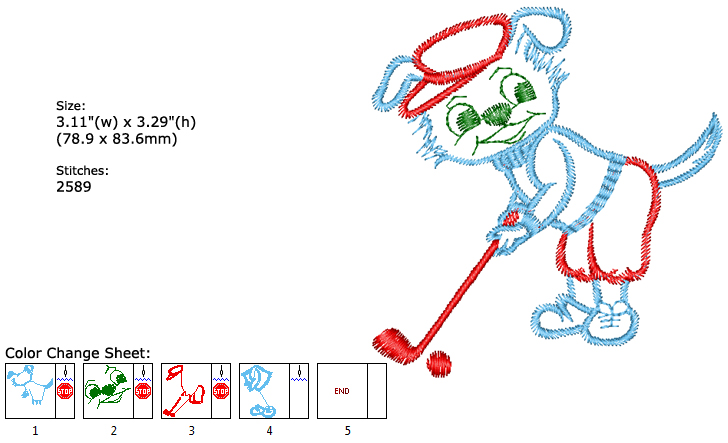 dog embroidery designs