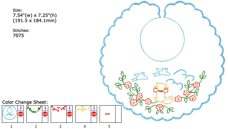 bib embroidery designs