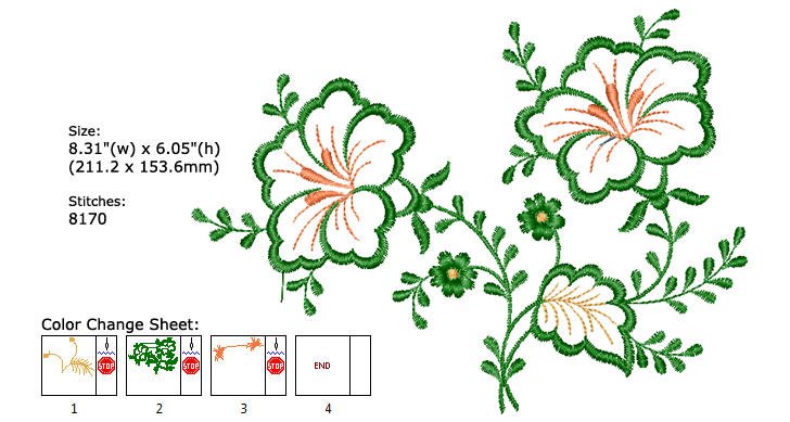 flower embroidery designs