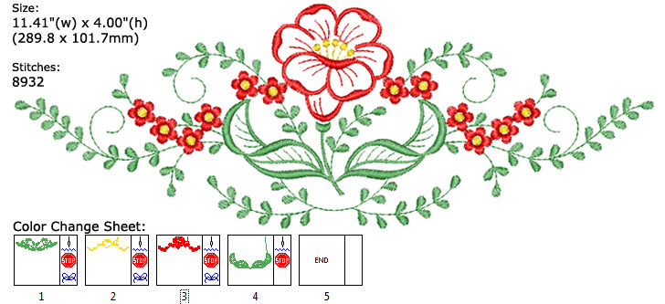 flower embroidery designs
