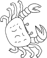 crab embroidery designs