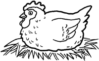 chicken embroidery designs