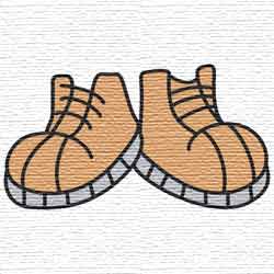 shoes embroidery designs