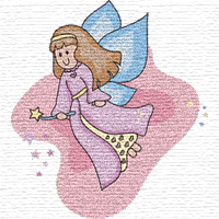 fairy embroidery designs