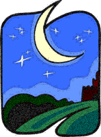 moon embroidery designs
