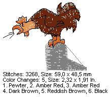chicken embroidery designs
