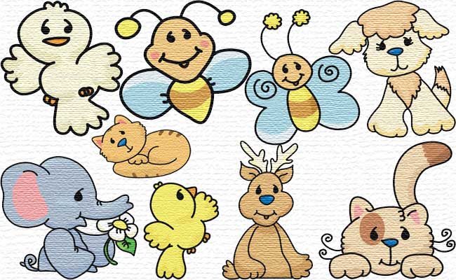Little Friends embroidery designs