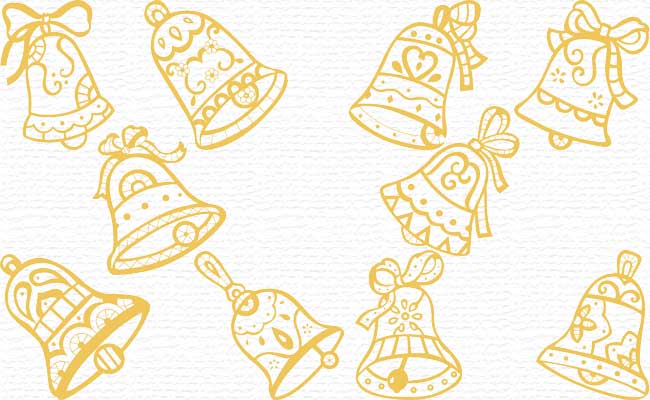 Bells embroidery designs