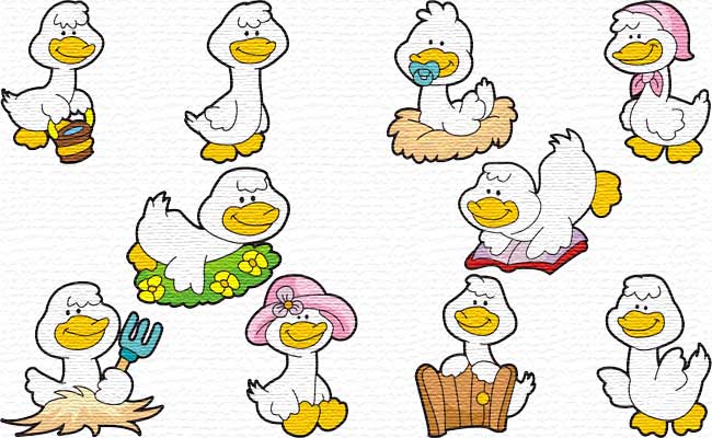 Gooses embroidery designs