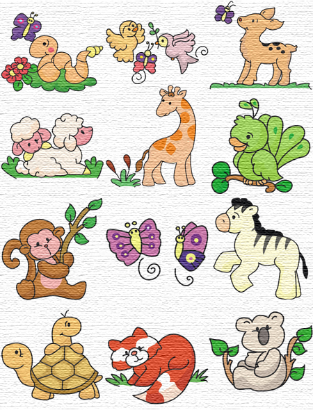 Garden of Eden embroidery designs