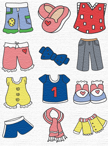Clothes embroidery designs