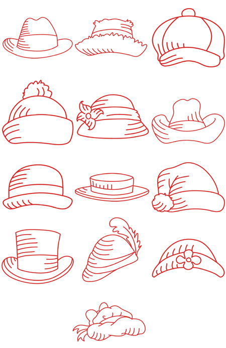 hat embroidery designs
