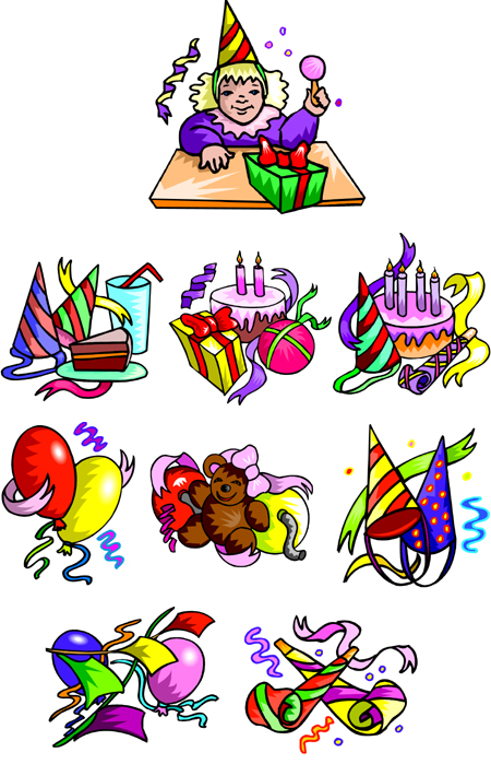 party embroidery designs