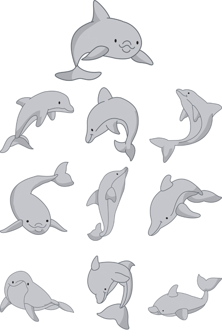 dolphin embroidery designs