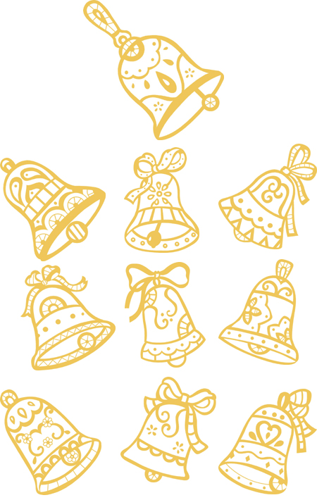 bell embroidery designs