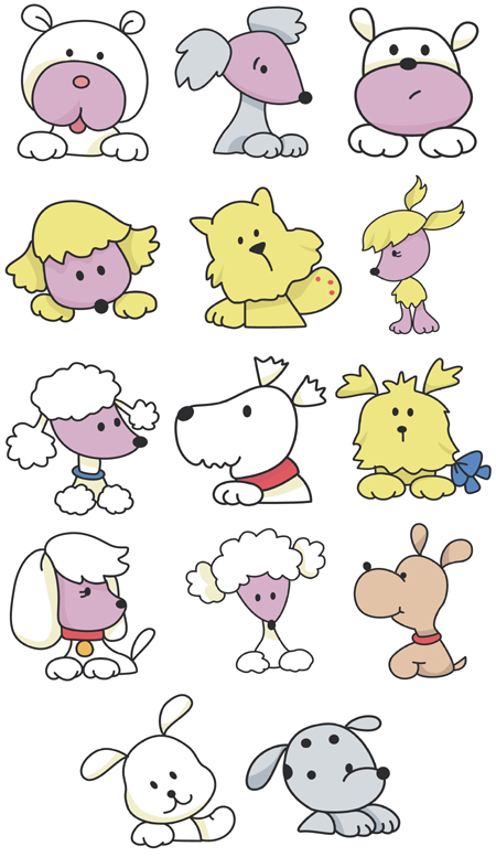 puppy embroidery designs