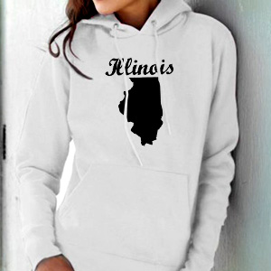 Illinois custom embroidery design
