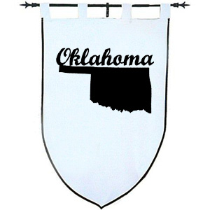 Oklahoma custom embroidery design