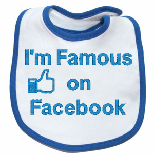 Im famous on facebook custom embroidery design