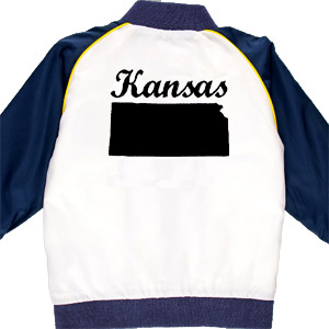 Kansas custom embroidery design