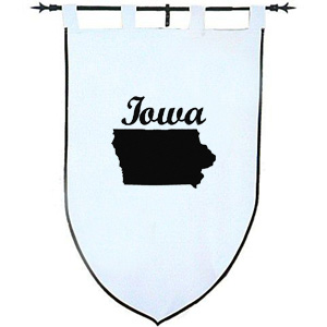 Iowa custom embroidery design
