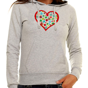 Heart Applique custom embroidery design
