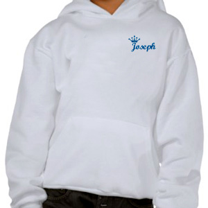 Joseph custom embroidery design