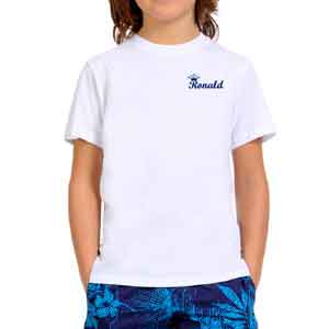 Ronald custom embroidery design