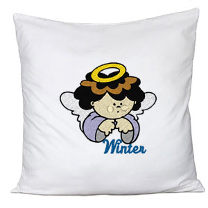 Angels custom embroidery designs