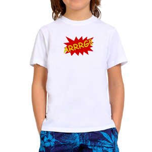 Arrrg custom embroidery design