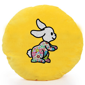 Bunny Applique custom embroidery design