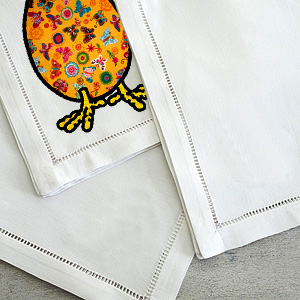 Easter Egg custom embroidery design